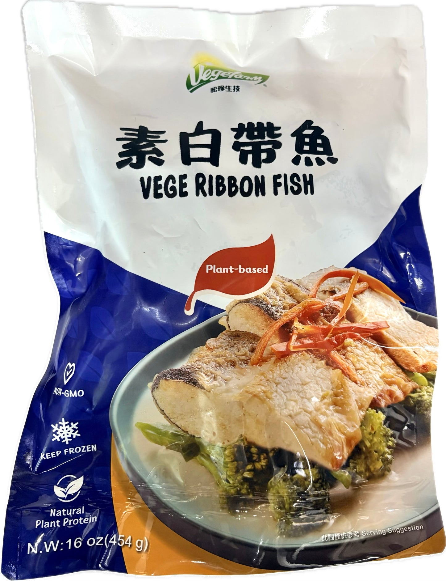 素白帶魚（蛋奶素）